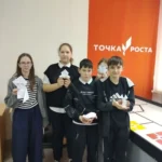 "урок труда в 6 классе прошел в Точке Роста"